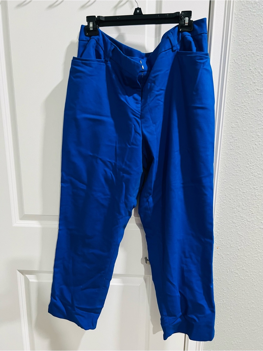 Women’s Classic Tailored Pants in Royal Blue - Picture 2 of 3